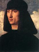 Portrait of a Young Man  68lkj, BELLINI, Giovanni